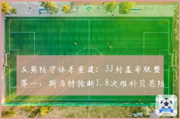 灰熊防守体系重建：3J封盖率联盟第一，斯马特抢断1.8次难补贝恩防守黑洞